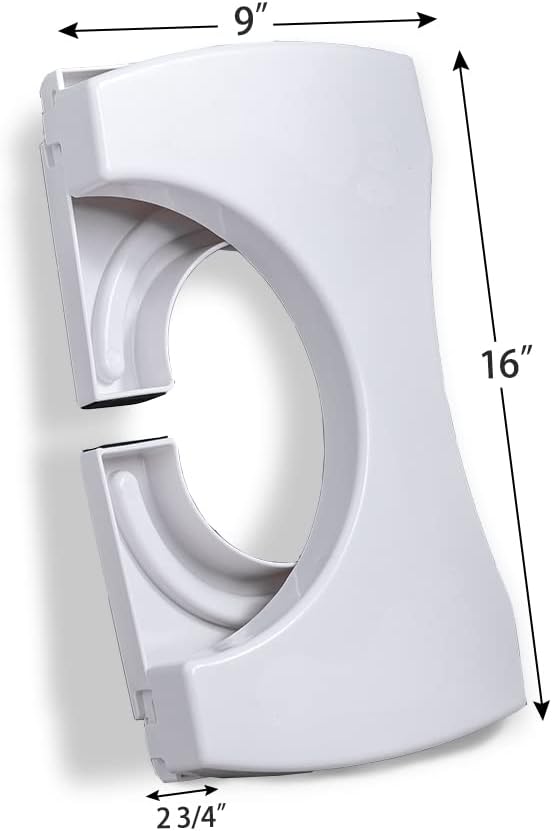 Vansand Toilet Stool,Folding Toilet Stool,Squatting Toilet Stool, Toilet Auxiliary Step,7.5Inch Height White : Health & Household