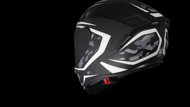 TRIANGLE - Casco De Motocicleta De Cara Completa, Doble