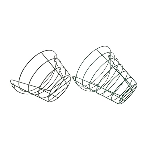 Panier à balles de golf Gatuida en métal avec poignée pour club et practice - Lot de 2