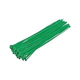 abrazadera nylon apolo ENVOLTURAS DE NYLON fácilmente alrededor de una cubierta de cable, los dientes de bloqueo detienen la atadura del cable en la longitud deseada