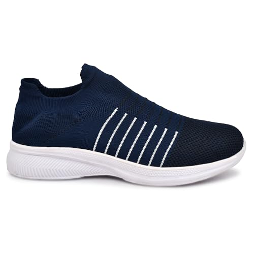 Image of STAPER Running Shoes for Men | Walking & Gym Shoes with Max Cushion Technology | Sneakers Slip On Moccasin Socks Shoes for Men