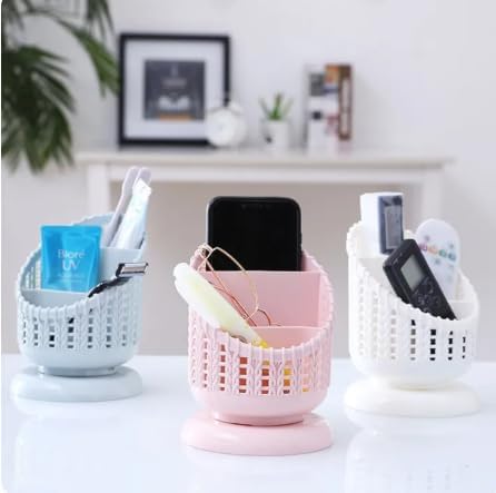Household Utensil Holder with Base, Kitchen Utensil Holder with Base, Ideal for Organizing and Storing Kitchen, Bathroom, Office, Helps Keep Space Organized and Tidy, Plastic Multi Color 2026 - view 1