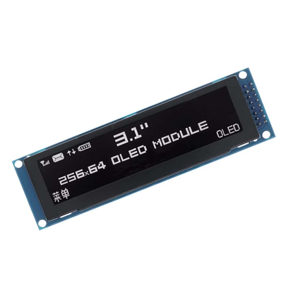 3.12 inch OLED display 256x64 OLED LCD display SSD1322 module 16pin (white)