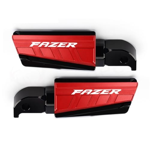 Repose-pieds passager CNC aluminium pour Yamaha FAZER FZ1 FZ6 FZ8 finition luxe