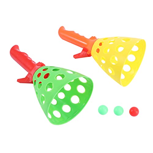 KOMBIUDA Juego De Lanzamiento De para Set De Chuck Ball En Colores Aleatorios Ideal para Actividades Al Aire Libre y Desarrollo Infantil