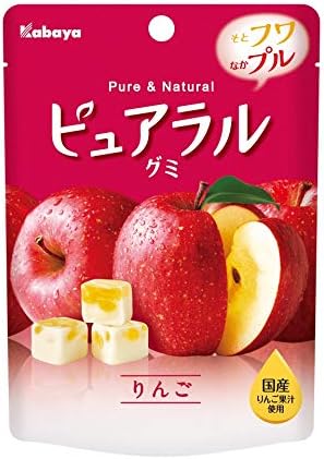 Kabaya Pyuararugumi apple 45g ~ 8 bags [Parallel import]
