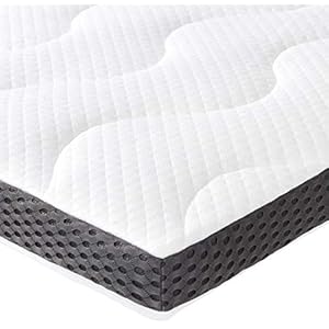 Amazon Basics – gelschuim oplegger 7 cm – 140 x 190 cm