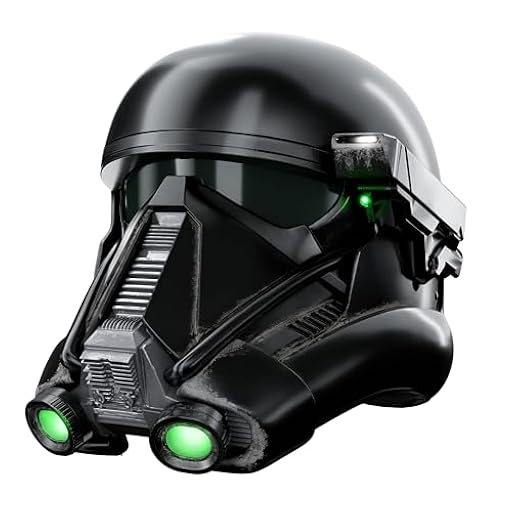Star Wars The Black Series, Casco electrónico premium de Imperial Death Trooper, Artículo para juego de rol de adultos | Ya disponible en tu tienda friki favorita! En mundofriki.es!