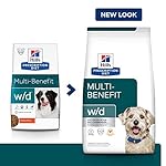 Hill's Prescription Diet w/d Multi-Benefit Digestive/Weight/Glucose/Urinary Management Chicken Flavor Dry Dog Food, Veterinary Diet, 27.5 lb. Bag - Image 3