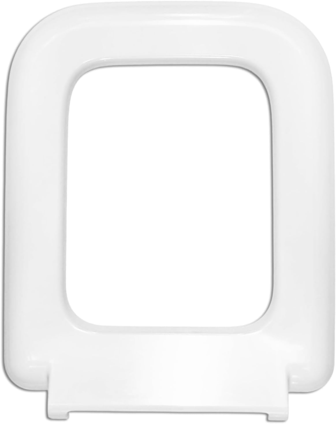 MASTERBRICO Sedile WC per Copriwater Ceramica Cielo Shui in Termoindurente Bianco – Ricambio Parte Inferiore Asse Originale Chiusura Classica - Made in Italy