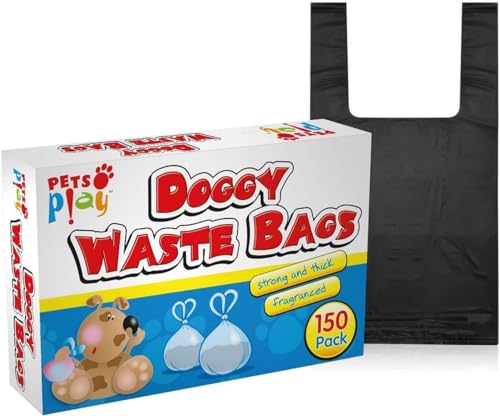 Avilia Unverzichtbar für saubere Spaziergänge – Set mit 150 duftenden Beuteln für Hundebedürfnisse – Beutel für Hunde