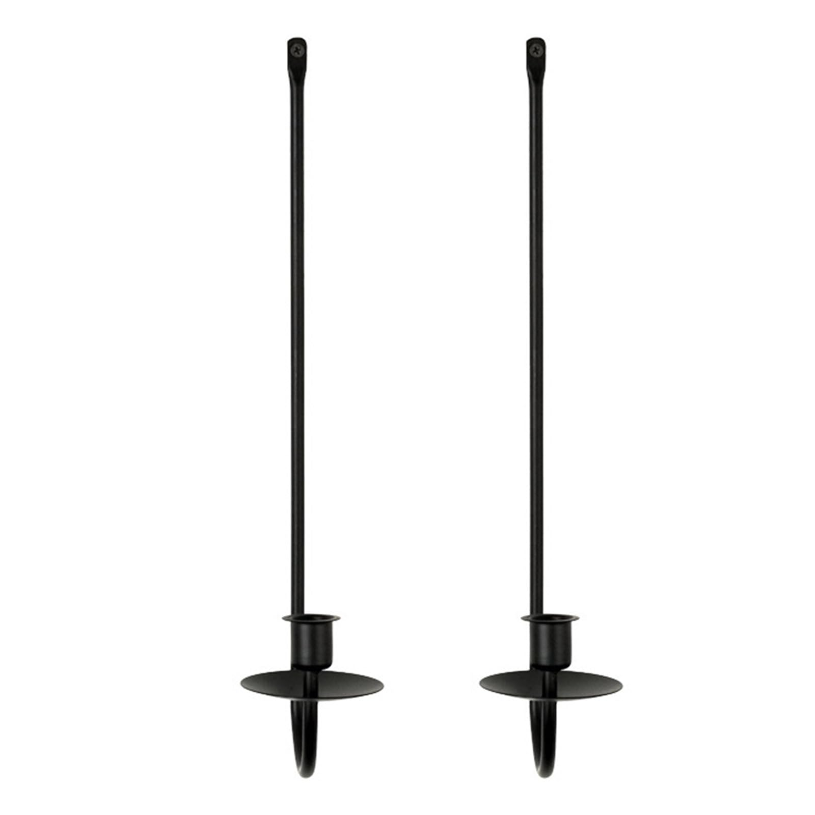 Apliques de pared de metal negro para decorar tu salón con un toque moderno y acogedor