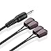 TNP IR Emitter Extender Extension Cable (10 Feet) - Quad 4 Head 3.5mm Jack Infrared Red Transmitter Blaster Blink Eye Wire Cord Compatible with IR Repeater Extender System Kit, Xbox One
