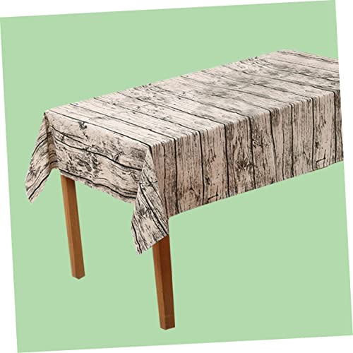 Housse de table lavable anti tache pour dîner de fête rustique - 7