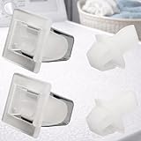 279570 Dryer Door Latch Kit Compatible with Whirlpool Kenmore KitchenAid Roper Dryer, Repalces 236877 420198 423232 279337 3392538 AP3094183 PS334230 by Podoy (Pack of 2)