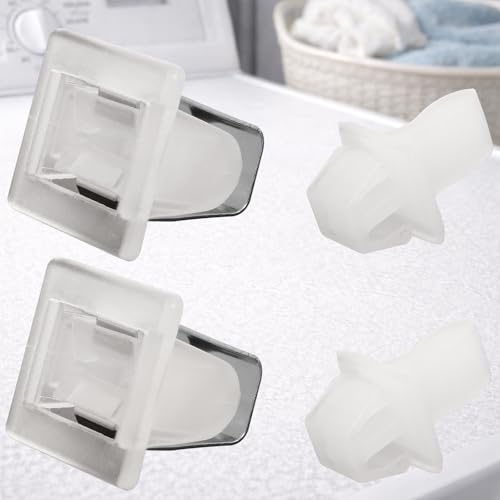 279570 Dryer Door Latch Kit Compatible with Whirlpool Kenmore KitchenAid Roper Dryer, Repalces 236877 420198 423232 279337 3392538 AP3094183 PS334230 by Podoy (Pack of 2)