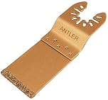 Antler QAB35CEC 35mm Carbide Blades Compatible with Dewalt Stanley Worx F30 Erbauer Oscillating Multitool (3 Pack)