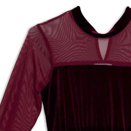 Speechless Girls' Long Sleeve Stretch Velvet Party Dress3