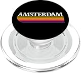 Photo Gallery amsterdam paesi bassi retro graphic - amsterdam nederland popsockets popgrip per magsafe Photo Gallery amsterdam paesi bassi retro graphic - amsterdam nederland popsockets popgrip per magsafe