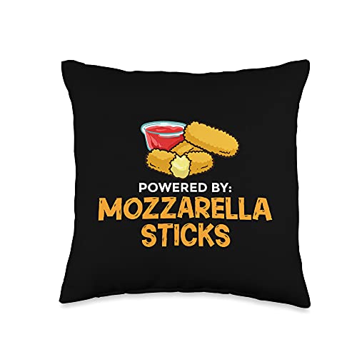 Mozzarella Sticks Cheese Stick Bread Throw Pillow