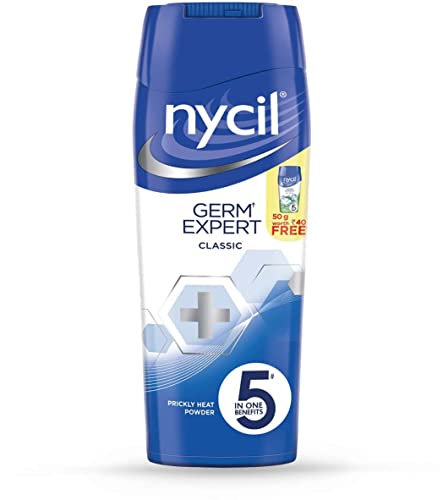 Image of Nycil Cool Herbal Powder Germ Expert,Offer 150gm+Nycil Powder 50gm (Germ Expert Classic)