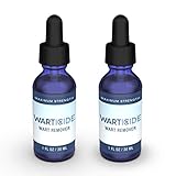 WARTICIDE Fast-Acting Wart Remover - Plantar and Genital Wart Treatment, Attacks Warts On Contact, Easy Application (2 Bottles)