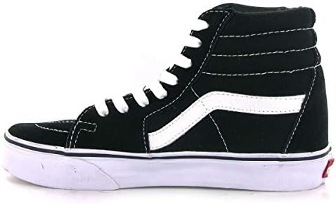 Vans Unisex SK-8 Hi Slim Skate Shoe Black/White 4.5 D(M) US | Image 7