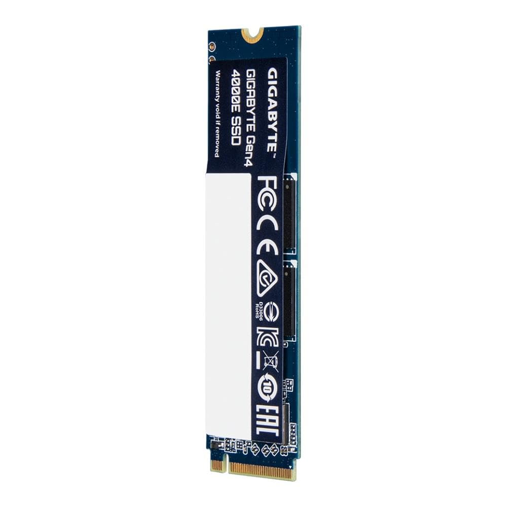 Gigabyte Disque SSD M.2 de 500 Go Gen4 4000E (PCIe Gen 4.0 x4/NVMe 1.4)