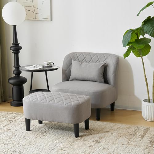 STPZHXC 1�l�|���\�t�@ �l�p �I�b�g�}���t�� �\�t�@�x�b�h �w������ ���֎q ���C�j���O�`�F�A 2�^�C�v �g�ݍ��킹 �R���p�N�g ��l��炵 �_�C�j���O ���O���\�ȃJ�o�[ (�O���[)