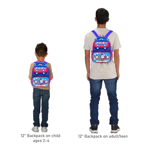 Thomas the Train Mini Backpack for Kids - Bundle with 12” Train Preschool Bag with Water Bottle, Stickers, More | Thomas and Friends Small Backpack Set for Girls, Boys, Toddlers by THOMAS & FRIENDS - Image 7