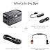 DJI Power 1000 Car Power Combo, 1024Wh Car Power Combo with Car Power Outlet to SDC Power Cable and SDC to Car Charger Plug Power Cable, LFP Cell, 2200W Stable Output, Generator for Road Trips