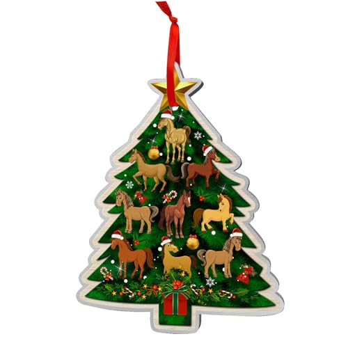 Deck the Stalls 10 Spectacular Horse Christmas Trees Every Equestrian