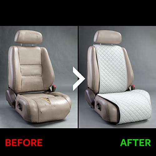 Ivicy Suede Car Seat Cover For All Seasons Soft & Breathable Front Premium Covers With Non-Slip Protector Universal Fits Most Automotive, Van, Suv, Truck - 1 Unit #TOP2