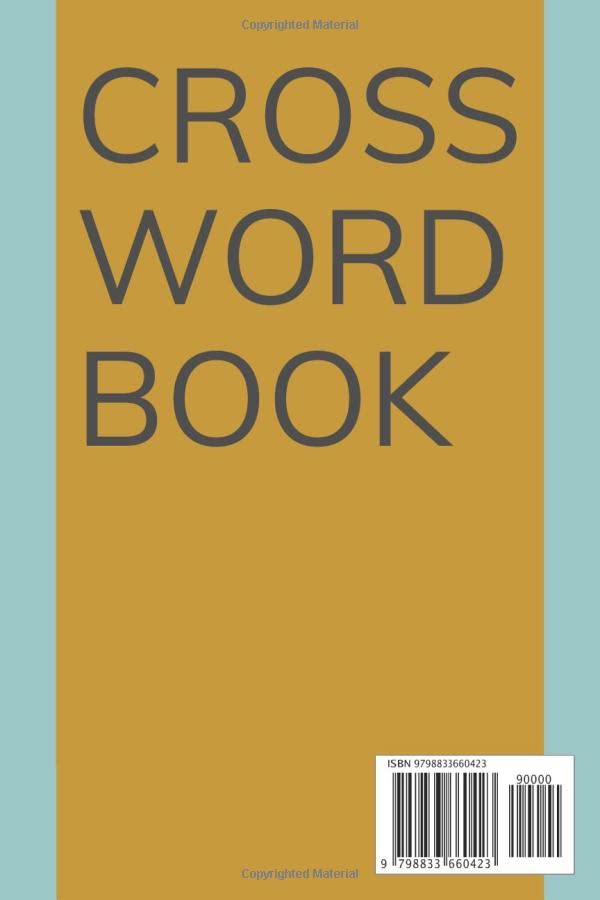 SANJIB'S CREATION OF CROSSWORD PUZZLEBOOK NO.-3 FOR ALL: IT IS THE BEST OF BEST CROSSWORD PUZZLE BOOK image 3