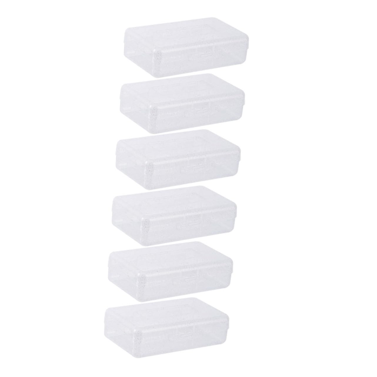 VILLCASE 6piezas Caja Apilable para Lápices Organizador De Papelería para Niñas Unidades
