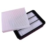 Engine Cabin Air Filter Compatible With Mitsubishi Lancer Outlander 2.4L 2008 2009 2010 2011 2012