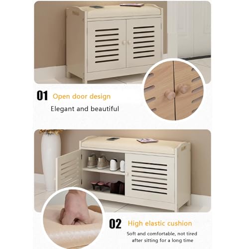 Armoire d'entrée étroite pour en finir avec les chaussures qui traînent au sol