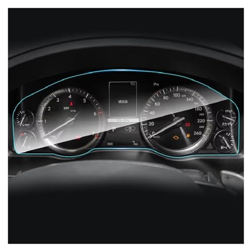Écran contrôle central voiture film TPU anti-rayures pour GPS Lexus LX570