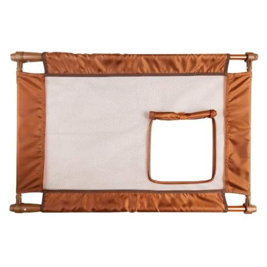 Pet Life 'Porta-Gate' Portable Travel Pet Gate with Adjustible Length - Collapsible Folding Cat and Dog Gate with Built-in Zippered Pet Door