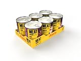 Josera Meat Lovers Pure Multipack | Nassfutter für Hunde | hoher Fleischanteil | getreidefrei | Alleinfuttermittel | 6x800g