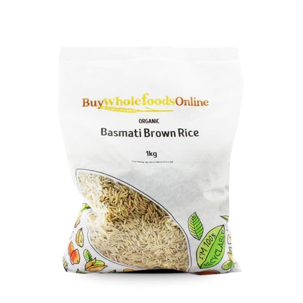 Buy Whole Foods Organic Basmati Brown Rice (1kg)
