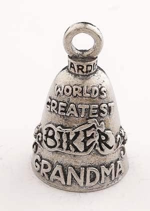 BIKER GRANDMA GUARDIAN BIKER BELL WITH HANGER