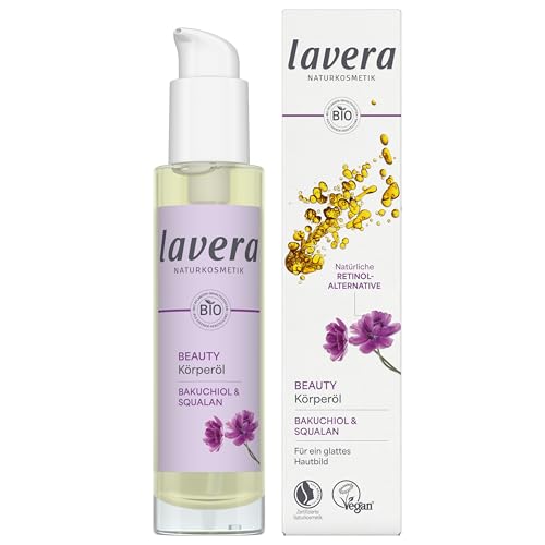 lavera Beauty Körperöl - glattes Hautbild - regenerierend & feuchtigkeitsbewahrend - vegan - Naturkosmetik - 100 ml