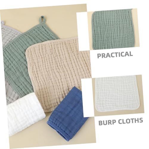 GALPADA 6pcs Newborn Burping Cloths Soft Muslin Feeding Towels for Boys Girls Absorbent Comfortable Gentle3