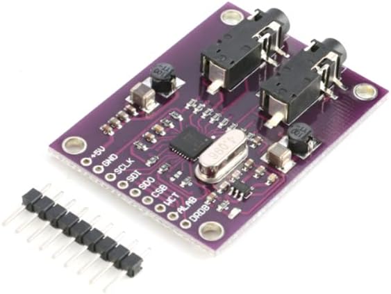 CJMCU-1293 ADS1293 Electrocardiograma Módulo de medición de señal fisiológica 3 canales 24 bits Módulo frontal analógico