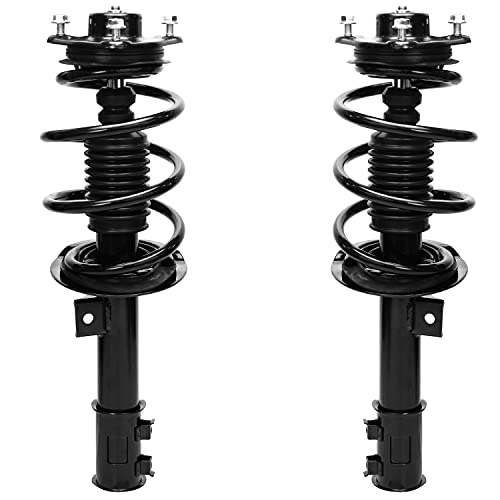 Image of Detroit Axle - 2pc Front Complete Struts for 2011 Hyundai Sonata, Quick Struts w /Coil Spring Assembly Replacement Suspension Shocks