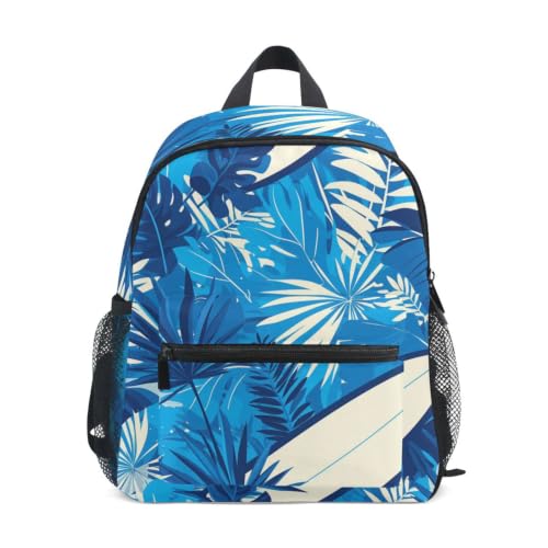 Sac à dos pour tout-petits plume bleue idéal pour les sorties de votre enfant en maternelle