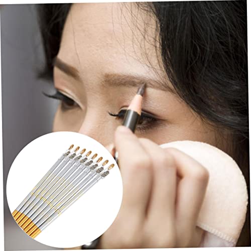 Set de 10 lápices de cejas impermeables con sacapuntas miniatura 3