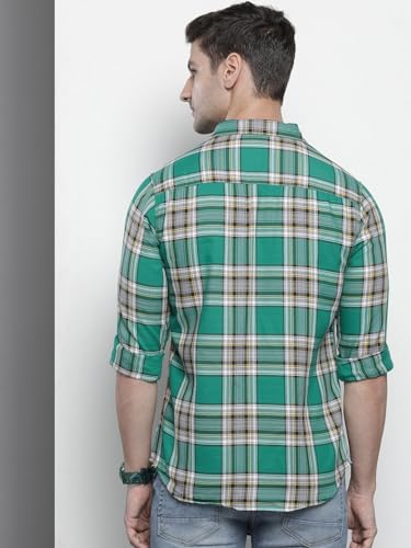 Image of THE Indian Garage CO Men Polycotton Slim Fit Shirt