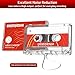 Blank Dictating Audio Cassette Tapes, Low Noise High Output - 90 Minute Recording Time for Lectures, Study, Music, Everyday Voice Recording (Pack of 5)